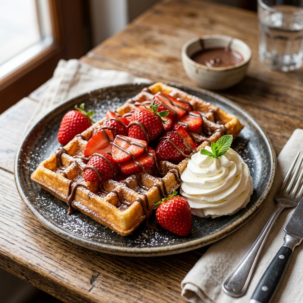 Strawberry Waffle